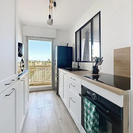 2p Sea View, Very Apartment Saint-Laurent-du-Var